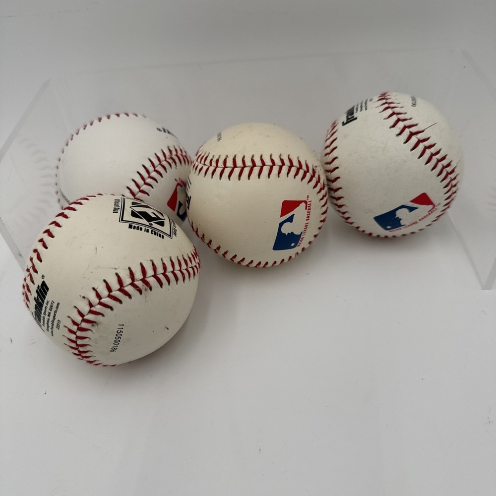 Franklin Soft Strike Teeball Pack Of 4 Slightly Used